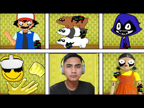 Napadpad Ang We Bear Bears Sa Roblox Backroom MORPHS!?