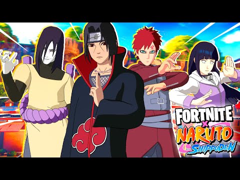 NARUTO SHIPPUDEN VUELVE A FORTNITE !! | Fornite x Naruto Shippuden