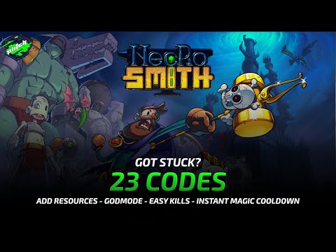 NECROSMITH Cheats: Add Resources, Godmode, Easy Kills, No Magic Cooldown, … | Trainer by PLITCH