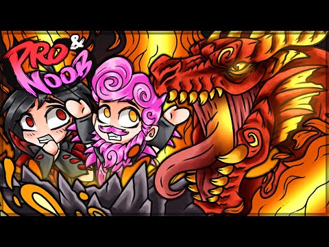 NEW CRIMSON FATALIS IS INSANE – Pro and Noob VS Monster Hunter World Iceborne!