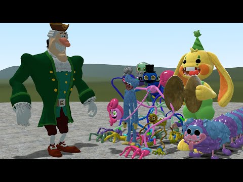 NEW DOCTOR LIVESEY VS ALL POPPY PLAYTIME CHARACTERS In Garry's Mod!