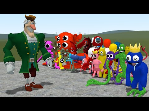 NEW DR.  LIVESEY VS ROBLOX RAINBOW FRIENDS In Garry's Mod!