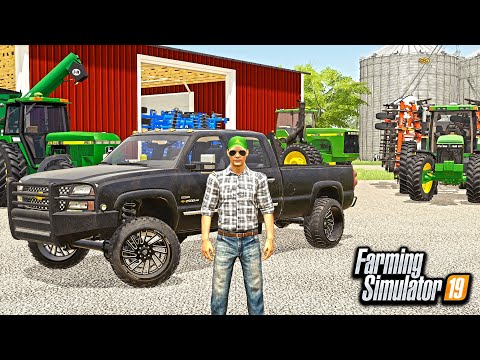 NEW FARM-HAND ON THE FARM! (JOB INTERVIEW) | FARMING SIMULATOR 2019