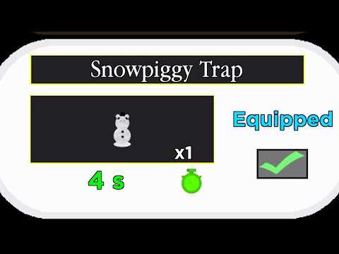 *NEW* HOW TO GET SECRET SNOWPIGGY TRAP! (Roblox Piggy)