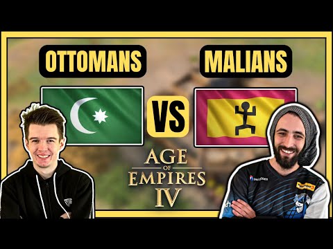 NEW Map | Aoe4 OASIS | Ottomans vs Malians