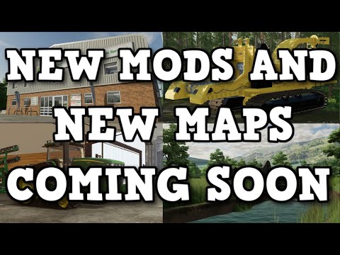 NEW MODS AND MAPS COMING SOON TO ALL PLATFORMS (PS4, PS5, XBOX, AND PC) | Farming Simulator 22
