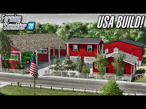 New USA Farm Build on Griffin Indiana! | Farming Simulator 22