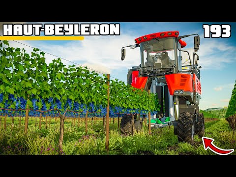 NEW VINER! LAST HARVEST | Farming Simulator 22 – Haut-Beyleron | Episode 193