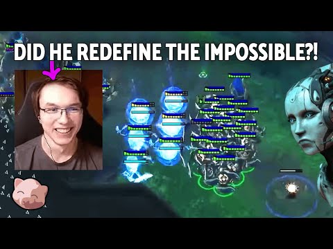 New World Record! 1 Protoss v 7 Insane Protoss AI by Goblin (PiG Reacts) – StarCraft 2