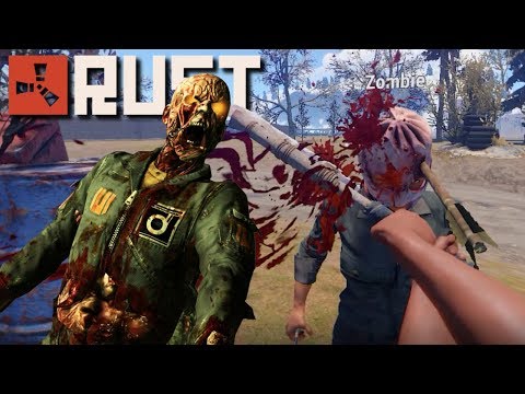 NEW ZOMBIE SURVIVAL SERVER! | Rust Solo