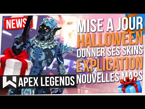 News Apex : Patch Halloween, Don de Skins (Deception), Maps Titanfall sur Apex, Tricks Item Dorés..