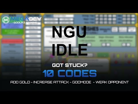 NGU IDLE Cheats: Add Gold, Increase Attack, Godmode, Weak Opponent, … | Trainer by MegaDev