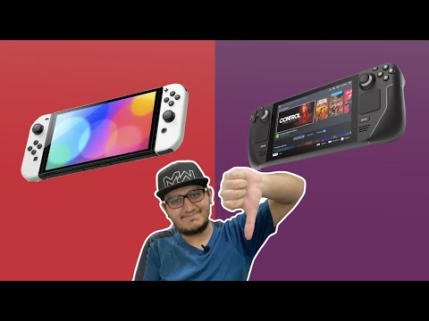 Nintendo Switch OLED vs Steam Deck