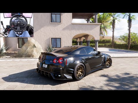 Nissan GTR NISMO 1000HP Build – Forza Horizon 5 | Thrustmaster T300RS