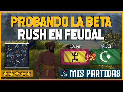 NO le dejo RESPIRAR | Age of Empires 4 Beta