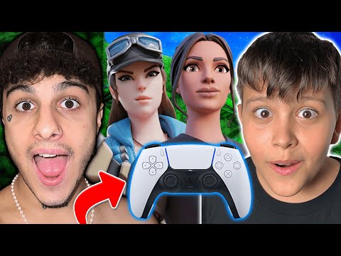 Noch NIE war ein PS5 BEWERBER für mein CLAN so GUT! Fortnite RANDOM SQUADS