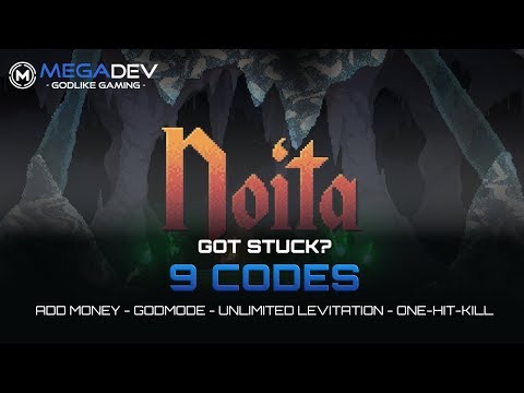 NOITA Cheats: Add Money, Godmode, Unlimited Levitation, One-Hit-Kill, … | Trainer by MegaDev