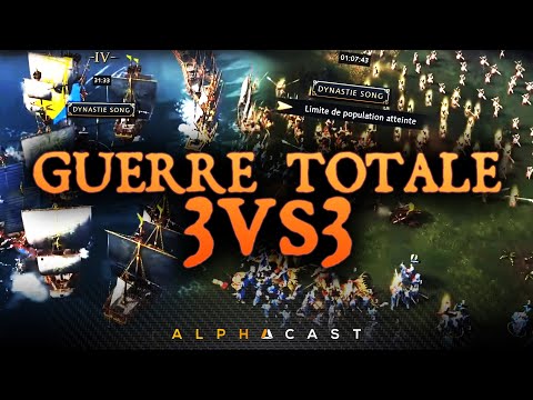 NOTRE PARTIE AOE 4 LA PLUS ÉPIQUE (avec JDG, M4F, sansushi, Manaberry & Eventis)