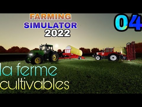 Nouveaux Projet Dans La Ferme – semis & vente de coton Farming Simulator 2022