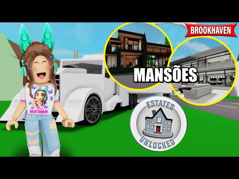 NOVA ATUALIZAÇÃO DO BROOKHAVEN VEÍCULOS, MANSÕES, PRISÃO E MAIS | Historinhas Brookhaven RP🏡 Roblox