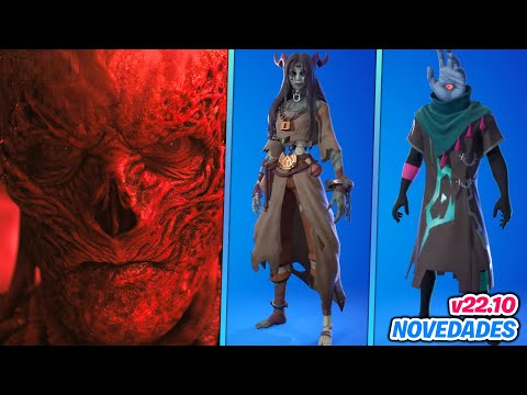 NOVEDADES DEL PARCHE 22.10 DE FORTNITE – LLEGA VECNA DE STRANGER THINGS?