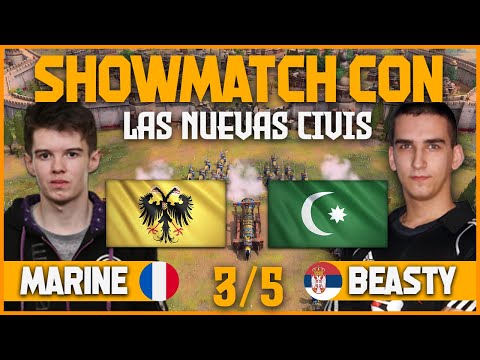[NUEVO DLC] Marinelord vs Beastyqt (3/5) Age of Empires 4