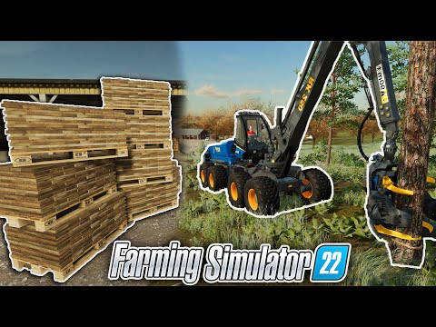 ODUNCULUK VE MOBİLYA ÜRETİMİ // Farming Simulator 2022 #84