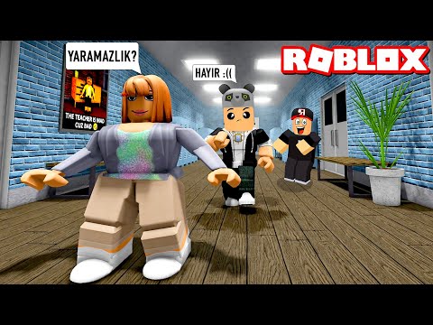 Okula Annem Geldi !! Sınıfta Yaramazlık Yaptım – Panda ile Roblox The Presentation Experience