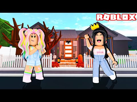 ON DÉCORE NOS MAISONS POUR HALLOWEEN SUR BLOXBURG! (Roblox)