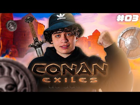 ON S'INSTALLE DANS NOTRE NOUVELLE BASE SUR CONAN EXILES AVEC BIBI, ZONGO & STAYZI #3
