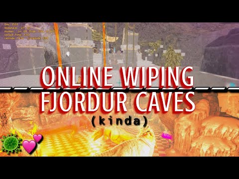 ONLINE WIPING FJORDUR LABYRINTH CAVE (kinda) | Ark Survival Evolved Official PvP | Banditos