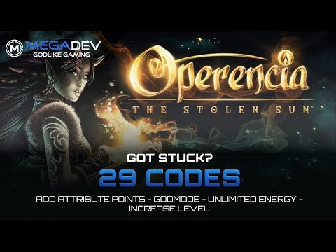 OPERENCIA: THE STOLEN SUN Cheats: Add Attribute Points, Godmode, … | Trainer by MegaDev