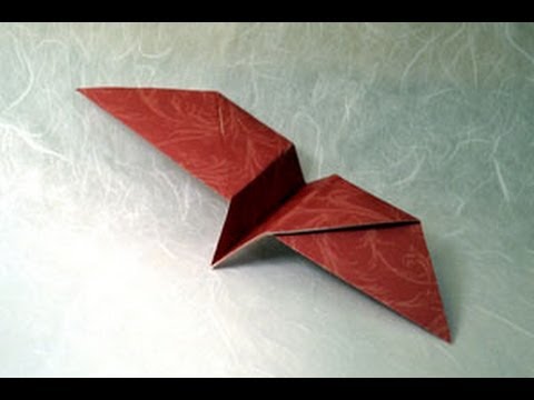 Origami Twirling Bird Instructions: www.Origami-Fun.com