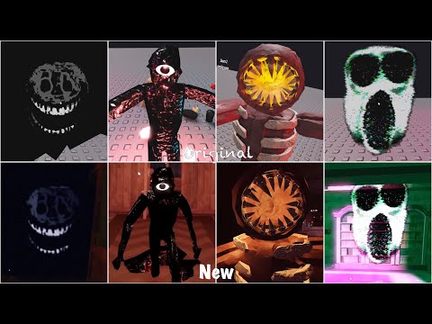 ORIGINAL Doors Jumpscares vs NEW Doors Jumpscares [ROBLOX]