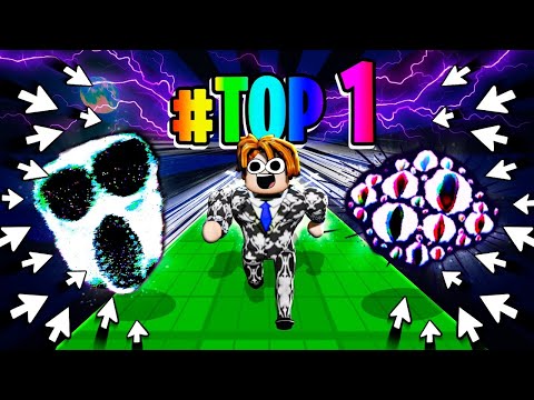 OS MONSTROS DE DOORS ME AJUDARAM A SER O TOP 1 DO ROBLOX (Doors Race Clicker)