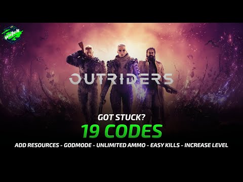 OUTRIDERS Cheats: Add Resources, Unlimited Ammo, Godmode, Easy Kills, … | Trainer by PLITCH