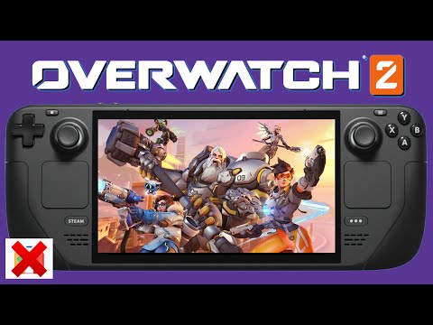 Overwatch 2 Steam Deck Gameplay – Steam OS – No Bottles, Custom Proton