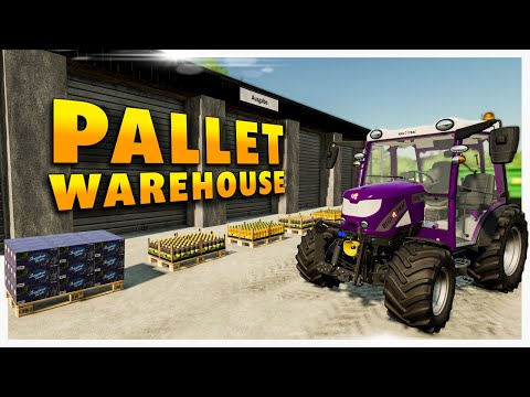 PALLET WAREHOUSE // Is It Useful or Not // Farming Simulator 2022 Gameplay