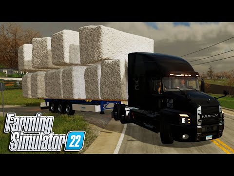PAMUK BANA GİRMEDEN BEN PAMUĞA GİRDİM // Farming Simulator 2022 #68