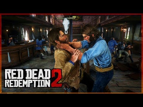 PELEA EN EL BAR  – RED DEAD REDEMPTION 2 #2