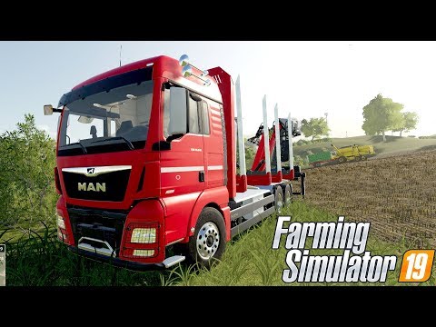 PIERWSZA PRACA I KŁOPOTY NA POLU – Hogaty i Sylo – Farming Simulator 2019 Po Polsku #02 [PC/HD]