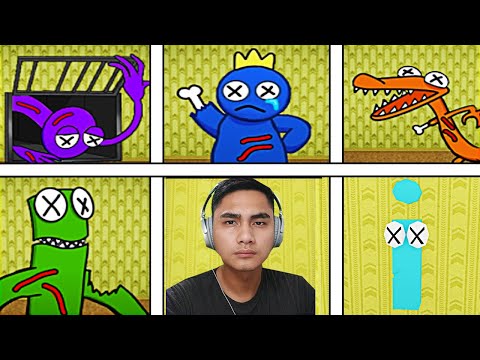 Pinatay Ang Rainbow Friends Sa Roblox Backroom MORPHS!?