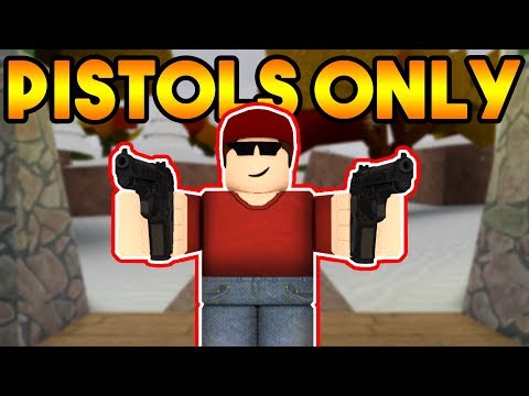 PISTOLS ONLY MODE W/FANS IN ARSENAL! (ROBLOX)
