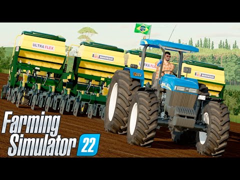 PLANTIO DE FEIJÃO PRETO NA FAZENDA DOS GURI | Os Guri | Farming Simulator 22 – EP 5