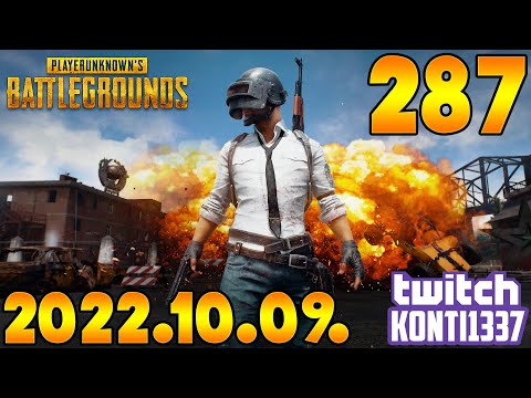 PlayerUnknown's Battlegrounds #287 (2022.10.09.)