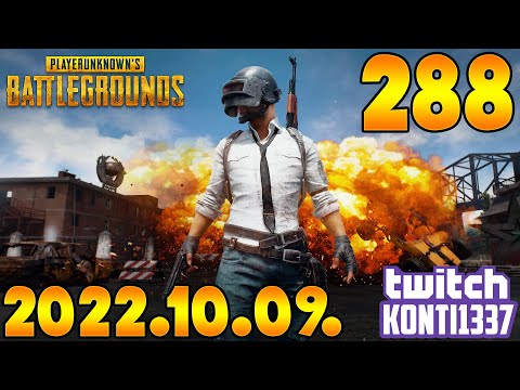 PlayerUnknown's Battlegrounds #288 (2022.10.09.)