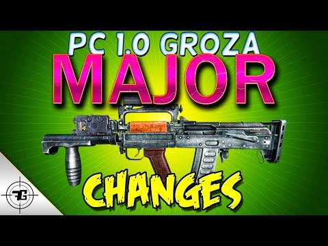 PLAYERUNKNOWN'S BATTLEGROUNDS GROZA UPDATE and NEW STATS – MAJOR CHANGES (PUBG GROZA UPDATE)