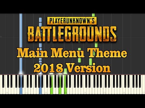 Playerunknown's Battlegrounds – Main Menu Theme 2018 [Piano]