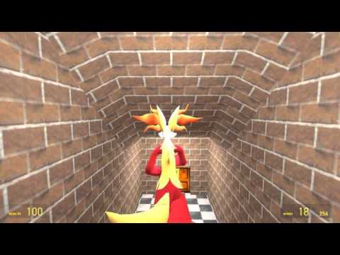 Playing as Delphox in Gary's mod! Pokemon meets Super Mario 64!