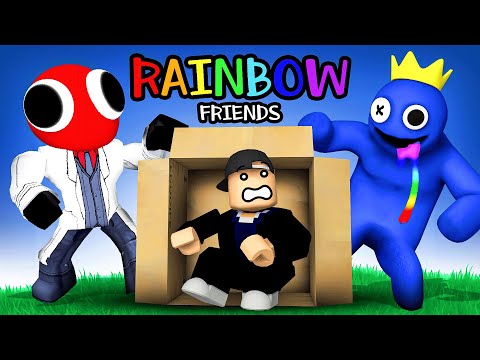 Playing Roblox Rainbow Friends